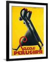 Advertising Poster for "Cacao Perugina"-null-Framed Giclee Print