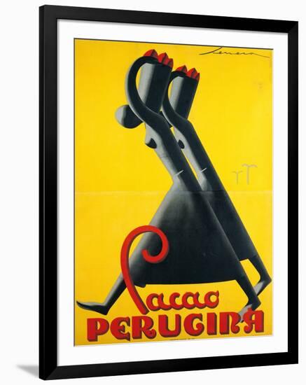 Advertising Poster for "Cacao Perugina"-null-Framed Giclee Print