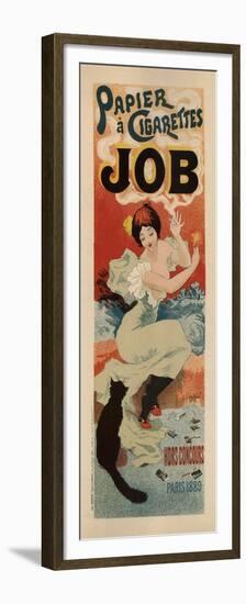 Advertising poster for Cigarette Covers made out of paper. 1894-Henri Georges Meunier-Framed Premium Giclee Print