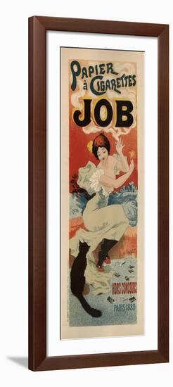 Advertising poster for Cigarette Covers made out of paper. 1894-Henri Georges Meunier-Framed Giclee Print