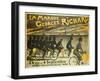 Advertising Poster for Georges Richard Bicycles, 24 Rue Du 4 Septembre-Jean Léonce Burret-Framed Giclee Print