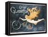 Advertising Poster for Gladiator Bicycles-null-Framed Stretched Canvas