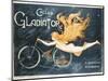 Advertising Poster for Gladiator Bicycles-null-Mounted Giclee Print