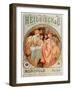 Advertising Poster for Heidsieck Champagne Company (Lithography, 1901)-Alphonse Marie Mucha-Framed Giclee Print