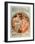 Advertising Poster for Heidsieck Champagne Company (Lithography, 1901)-Alphonse Marie Mucha-Framed Giclee Print