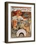 Advertising Poster for Lefevre Utile Biscuits, 1897 (Poster)-Alphonse Marie Mucha-Framed Giclee Print