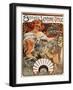 Advertising Poster for Lefevre Utile Biscuits, 1897 (Poster)-Alphonse Marie Mucha-Framed Giclee Print