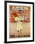 Advertising Poster for Lu-Mi-Num Bicycles-Ch. Tichon-Framed Giclee Print