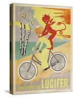 Advertising Poster for Lucifer Bicycles-null-Stretched Canvas