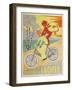 Advertising Poster for Lucifer Bicycles-null-Framed Giclee Print