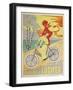 Advertising Poster for Lucifer Bicycles-null-Framed Giclee Print