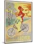 Advertising Poster for Lucifer Bicycles-null-Mounted Giclee Print