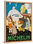 Advertising Poster for Michelin, C. 1925-Rene Vincent-Stretched Canvas