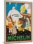 Advertising Poster for Michelin, C. 1925-Rene Vincent-Mounted Giclee Print