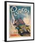 Advertising Poster for Peugeot, 1904-G. De Burggrill-Framed Giclee Print