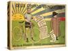 Advertising Poster for Peugeot Freres Bicycles-Mich-Stretched Canvas