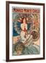 Advertising Poster for Railway Lines Monaco-Monte Carlo, 1897-Alphonse Marie Mucha-Framed Giclee Print