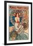 Advertising Poster for Railway Lines Monaco-Monte Carlo, 1897-Alphonse Marie Mucha-Framed Giclee Print