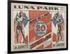 Advertising Poster for the Luna Park-G Delatre-Framed Giclee Print