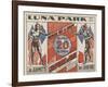 Advertising Poster for the Luna Park-G Delatre-Framed Giclee Print