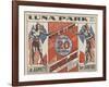 Advertising Poster for the Luna Park-G Delatre-Framed Giclee Print