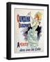 Advertising Poster for the Quinquina Dubonnet - by Jules Cheret, 1895-Jules Cheret-Framed Giclee Print