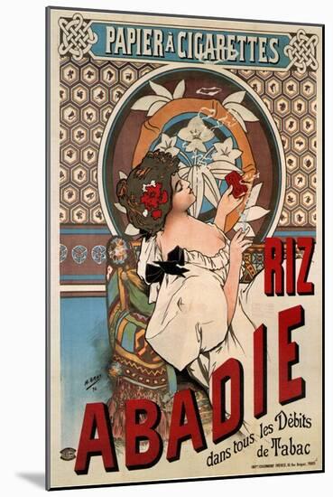 Advertising Poster for the Tissue Paper Abadie, 1898-Henri Gray-Mounted Giclee Print