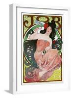 Advertising Poster for the Tissue Paper Job, 1896-Alphonse Mucha-Framed Giclee Print