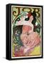 Advertising Poster for the Tissue Paper Job, 1896-Alphonse Mucha-Framed Stretched Canvas