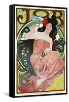 Advertising Poster for the Tissue Paper Job, 1896-Alphonse Mucha-Framed Stretched Canvas