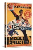 Advertising Poster for the Ukraine Tobacco Trust, 1924-Arkhip Ivanovich Martynov-Stretched Canvas