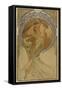 Advertising Poster for Thearts: Poetry-Alphonse Mucha-Framed Stretched Canvas