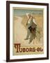 Advertising Poster for Tuborg Beer, 1900-Plakatkunst-Framed Giclee Print