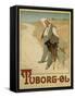 Advertising Poster for Tuborg Beer, 1900-Plakatkunst-Framed Stretched Canvas