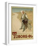 Advertising Poster for Tuborg Beer, 1900-Plakatkunst-Framed Giclee Print