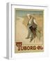 Advertising Poster for Tuborg Beer, 1900-Plakatkunst-Framed Giclee Print