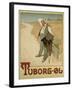 Advertising Poster for Tuborg Beer, 1900-Plakatkunst-Framed Giclee Print