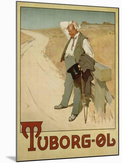 Advertising Poster for Tuborg Beer, 1900-Plakatkunst-Mounted Giclee Print