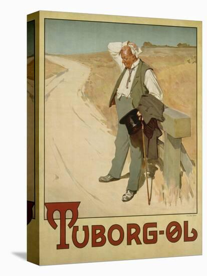 Advertising Poster for Tuborg Beer, 1900-Plakatkunst-Stretched Canvas