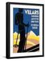 Advertising Poster for Villars-null-Framed Giclee Print