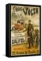 Advertising Poster for Volta Bicycles-E. Clouet-Framed Stretched Canvas