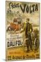 Advertising Poster for Volta Bicycles-E. Clouet-Mounted Giclee Print