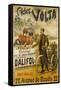 Advertising Poster for Volta Bicycles-E. Clouet-Framed Stretched Canvas