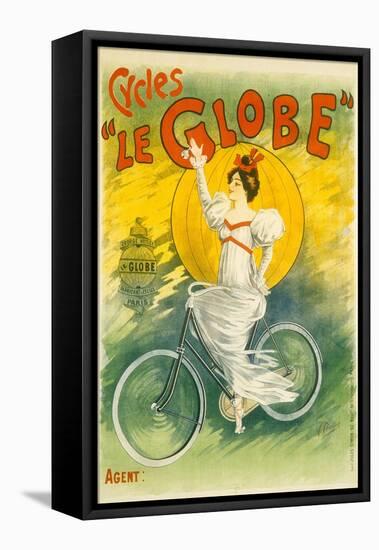 Advertising Poster Forle Globe Bicycles-E. Clouet-Framed Stretched Canvas