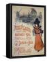 Advertising Poster.Moulin De La Galette-Auguste Roedel-Framed Stretched Canvas