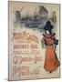 Advertising Poster.Moulin De La Galette-Auguste Roedel-Mounted Giclee Print