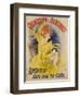 Advertising Poster, Quinquina Dubonnet-Jules Chéret-Framed Giclee Print