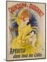 Advertising Poster, Quinquina Dubonnet-Jules Chéret-Mounted Giclee Print