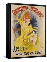 Advertising Poster, Quinquina Dubonnet-Jules Chéret-Framed Stretched Canvas