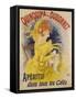 Advertising Poster, Quinquina Dubonnet-Jules Chéret-Framed Stretched Canvas